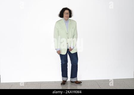 Der amerikanische Schriftsteller Fran Lebowitz nimmt an den „LOEWE Conversations“ in Madrid Teil. Spanien. 27. Juni 2018 (Foto von Oscar Gonzalez/NurPhoto) Stockfoto