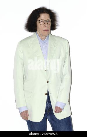 Der amerikanische Schriftsteller Fran Lebowitz nimmt an den „LOEWE Conversations“ in Madrid Teil. Spanien. 27. Juni 2018 (Foto von Oscar Gonzalez/NurPhoto) Stockfoto