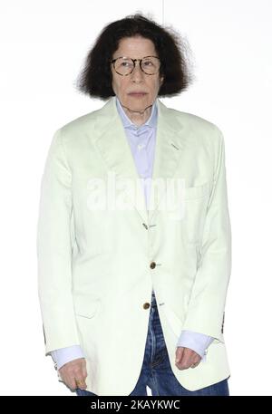 Der amerikanische Schriftsteller Fran Lebowitz nimmt an den „LOEWE Conversations“ in Madrid Teil. Spanien. 27. Juni 2018 (Foto von Oscar Gonzalez/NurPhoto) Stockfoto