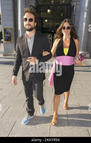 Elena Furiase besucht das Konzert DER WELT VON HANS ZIMMER des UNIVERSAL MUSIC FESTIVAL im Teatro Real de Madrid. Spanien. 3. Juli 2018 (Foto von Oscar Gonzalez/NurPhoto) Stockfoto