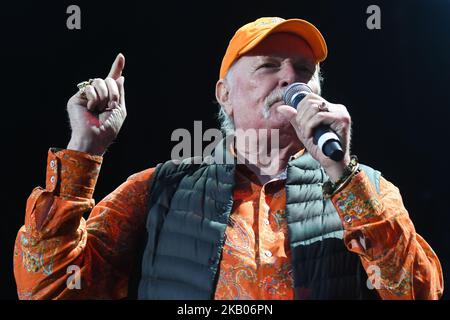 Mike Love of the Beach Boys tritt beim K-Days Festival in Edmonton auf. Am Sonntag, den 22. Juli 2018, Kanada. (Foto von Artur Widak/NurPhoto) Stockfoto