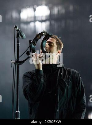 Liam Gallagher tritt am 22. Juli 2018 beim Internationalen Benicassim Festival 2018 in Benicassim, Spanien, auf. (Foto von Maria Jose Segovia/NurPhoto) Stockfoto