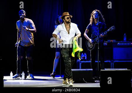 Shaggy tritt am 29. Juli 2018 mit Sting in der Arena von Verona in Italien auf. (Foto von Roberto Finizio/NurPhoto) Stockfoto