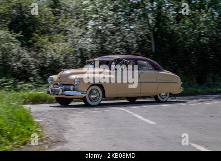 1949 Mercury 4-türige Limousine, klassisches amerikanisches Auto Stockfoto