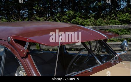 1949 Mercury 4-türige Limousine, klassisches amerikanisches Auto Stockfoto