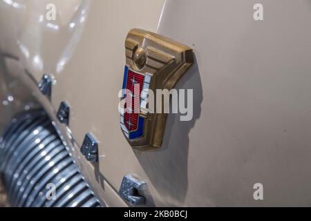 1949 Mercury 4-türige Limousine, klassisches amerikanisches Auto Stockfoto