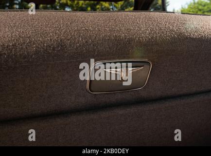 1949 Mercury 4-türige Limousine, klassisches amerikanisches Auto Stockfoto