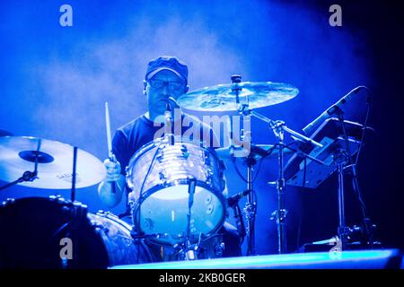 Martin Bulloch von der schottischen Post-Rock-Band Mogwai auf der Bühne beim heutigen Festival 2018 in Turin, Italien (Foto: Roberto Finizio/NurPhoto) Stockfoto