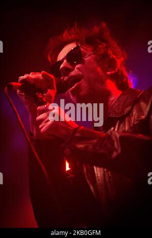 Ian McCulloch von der englischen Rockband Echo & The Bunnymen auf der Bühne beim heutigen Festival 2018 in Turin, Italien (Foto: Roberto Finizio/NurPhoto) Stockfoto