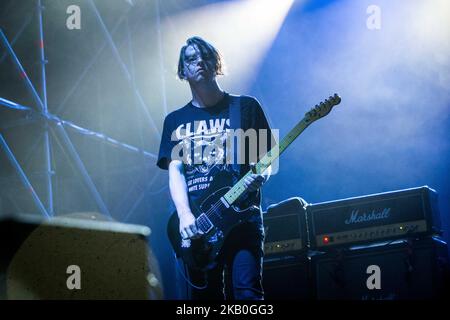 Die schottische Post-Rock-Band Mogwai auf der Bühne beim heutigen Festival 2018 in Turin, Italien (Foto: Roberto Finizio/NurPhoto) Stockfoto