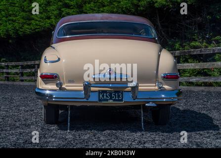 1949 Mercury 4-türige Limousine, klassisches amerikanisches Auto Stockfoto