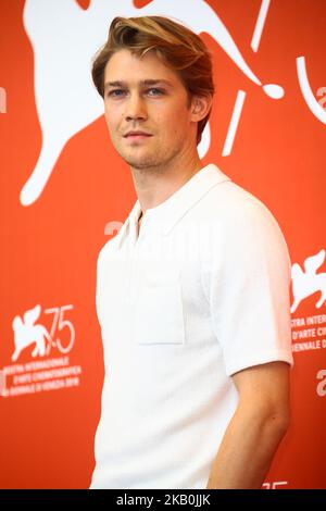 Joe Alwyn nimmt am 30. August 2018 an der Fotoschau „The Favorite“ während des Filmfestivals von Venedig 75. in Venedig, Italien, Teil. (Foto von Matteo Chinellato/NurPhoto) Stockfoto