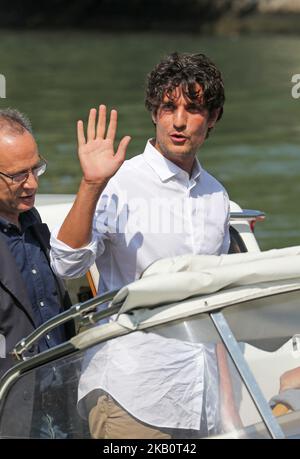 Louis Garrel wird während der Filmfestspiele von Venedig 75. am 6. September 2018 in Venedig, Italien, gesehen. (Foto von Matteo Chinellato/NurPhoto) Stockfoto