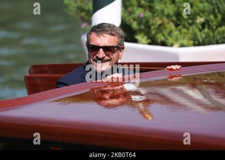 Giacomo Poretti wird während der Filmfestspiele von Venedig 75. am 6. September 2018 in Venedig, Italien, gesehen. (Foto von Matteo Chinellato/NurPhoto) Stockfoto