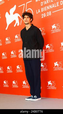 Louis Garrel nimmt an der Fotoschau „One Nation One King (UN Peuple et Son ROI)“ während des Filmfestivals von Venedig 75. am 7. September 2018 in Venedig, Italien, Teil. (Foto von Matteo Chinellato/NurPhoto) Stockfoto