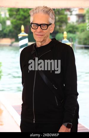David Cronenberg wird während der Filmfestspiele von Venedig 75. am 7. September 2018 in Venedig, Italien, zu sehen sein. (Foto von Matteo Chinellato/NurPhoto) Stockfoto
