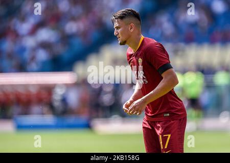 Cengiz unter AS Roma während des Serie-A-Spiels zwischen Roma und Chievo Verona im Stadio Olimpico, Rom, Italien am 16. September 2018. (Foto von Giuseppe Maffia/NurPhoto) Stockfoto