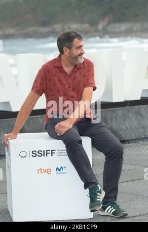 Telmo Esnal nimmt am 24. September 2018 in San Sebastian, Spanien, an der Fotokall „Dantza“ während des San Sebastian International Film Festival 66. Teil. (Foto von Manuel Romano/NurPhoto) Stockfoto