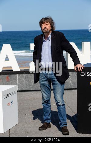 Trevor Nunn nimmt an der Fotoschau „Red Joan“ während des San Sebastian International Film Festival 66. am 25. September 2018 in San Sebastian, Spanien, Teil. (Foto von Manuel Romano/NurPhoto) Stockfoto