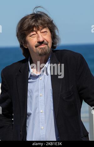 Trevor Nunn nimmt an der Fotoschau „Red Joan“ während des San Sebastian International Film Festival 66. am 25. September 2018 in San Sebastian, Spanien, Teil. (Foto von Manuel Romano/NurPhoto) Stockfoto