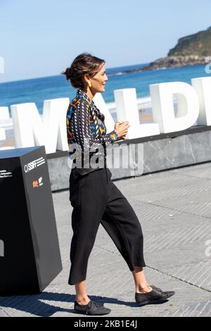 Maria Ballesteros nimmt am 25. September 2018 beim San Sebastian Film Festival 66. an der Fotoschau „Tiempo Despues“ in San Sebastian, Spanien, Teil. (Foto von Manuel Romano/NurPhoto) Stockfoto