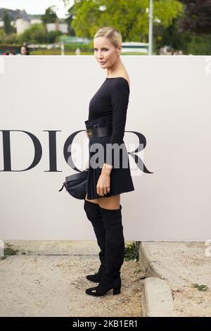 Elena Leuchaya besucht die Christian Dior Show im Rahmen der Paris Fashion Week Womenswear Spring/Summer 2019 am 24. September 2018 in Paris, Frankreich. (Foto von Nataliya Petrova/NurPhoto) Stockfoto