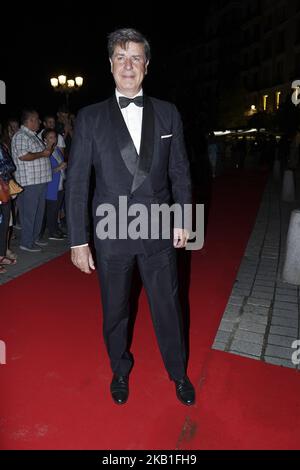 Cayetano Martinez de Irujo nimmt am 26. September 2018 am Königlichen Theater in Madrid, Spanien, an den „Personality of the Year“-Awards (Personaje del Ano) Teil (Foto: Oscar Gonzalez/NurPhoto) Stockfoto