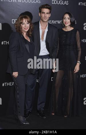 Jon Kortajarena nimmt am 27. September 2018 an der Fotoaktion „The New Douglas“ of Douglas im VP Hotel in Madrid Teil (Foto von Gabriel Maseda/NurPhoto) Stockfoto