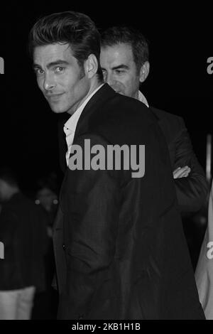 Jon Kortajarena nimmt am 27. September 2018 an der Fotoaktion „The New Douglas“ of Douglas im VP Hotel in Madrid Teil (Foto von Gabriel Maseda/NurPhoto) Stockfoto