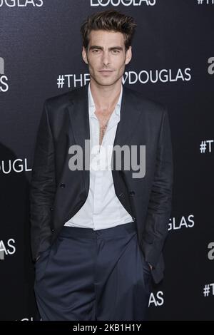 Jon Kortajarena nimmt am 27. September 2018 an der Fotoaktion „The New Douglas“ of Douglas im VP Hotel in Madrid Teil (Foto von Gabriel Maseda/NurPhoto) Stockfoto