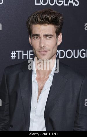 Jon Kortajarena nimmt am 27. September 2018 an der Fotoaktion „The New Douglas“ of Douglas im VP Hotel in Madrid Teil (Foto von Gabriel Maseda/NurPhoto) Stockfoto