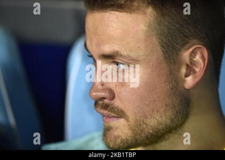 Simon Mignolet von Liverpool während des UEFA Champions League-Spiel der Gruppe C zwischen SSC Napoli und dem FC Liverpool am 3. Oktober 2018 im Stadio San Paolo, Neapel, Italien. (Foto von Giuseppe Maffia/NurPhoto) Stockfoto