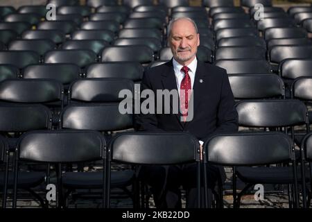 Antoni Macierewicz in Warschau, Polen am 17. September 2018 (Foto: Mateusz Wlodarczyk/NurPhoto) Stockfoto