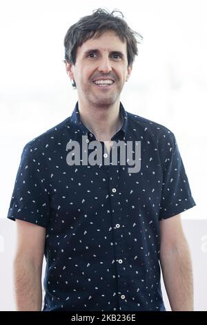 Schauspieler Julian Lopez nimmt an der Fotoschau der Präsentation von Superlopez während des Sitges 51 Festival de Cinema Fantastic de Catalunya in Sitges, Barcelona, Spanien, Teil. 11. Oktober 2018. (Foto von PeterSabok/COOLMedia/NurPhoto) Stockfoto