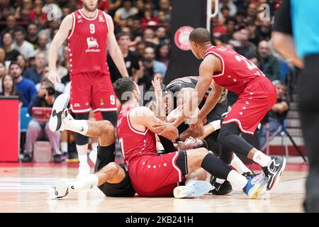 Italien. 03.. November 2022. EA7 EMPORIO ARMANI MILAN vs. REAL MADRID, Turkish Airlines EuroLeague-Spiel der regulären Saison 6, 3.. November 2022, im Bild nur redaktionelle Verwendung Kredit: Unabhängige Fotoagentur/Alamy Live News Stockfoto