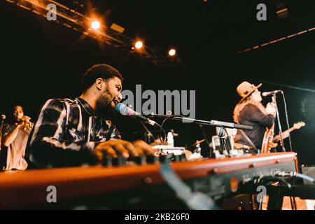 Der amerikanische Bluesrocker The Marcus King Band tritt am 15. Oktober 2018 live im Santeria Social Club in Mailand, Italien, auf. (Foto von Roberto Finizio/NurPhoto) Stockfoto