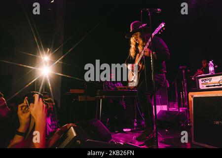 Der amerikanische Bluesrocker The Marcus King Band tritt am 15. Oktober 2018 live im Santeria Social Club in Mailand, Italien, auf. (Foto von Roberto Finizio/NurPhoto) Stockfoto