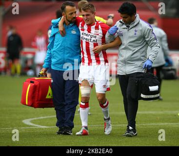 Eindhoven, Niederlande. Oktober 24. 2018 Koen Oostenbrink von PSV Eindhoven beim UEFA Youth League-Spiel der Gruppe B zwischen PSV Eindhoven und Tottenham Hotspur am 24. Oktober 2018 im Trainingskomplex De Herdgang, Eindhoven, Niederlande. (Foto von Action Foto Sport/NurPhoto) Stockfoto