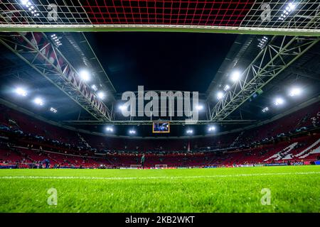 AMSTERDAM, Niederlande, 26-10-2022, Fußball, Johan Cruijff Arena, Champions League, Saison 2022 / 2023, während des Spiels Ajax - Liverpool, Stadionübersicht Stockfoto