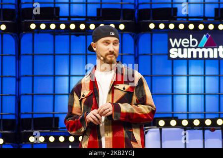 Josh Luber, CEO und Mitbegründer von StockX, spricht während des Web Summit 2018 am 7. November 2018 in Lissabon, Portugal. (Foto von Rita Franca/NurPhoto) Stockfoto