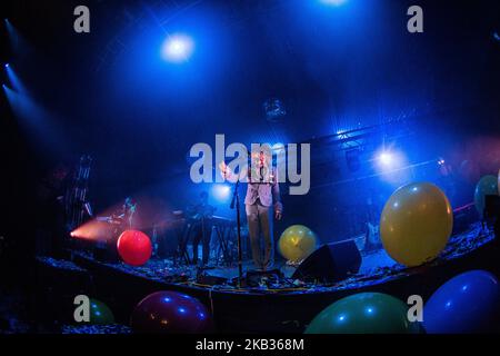 Die amerikanische Rockband The Flaming Lips tritt live im Alcatraz in Mailand auf (Foto: Roberto Finizio/NurPhoto) Stockfoto