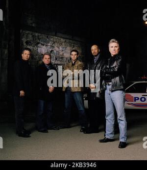 AMERICA'S MOST WANTED : AMERIKA KÄMPFT ZURÜCK, JOHN TURCHIN, ED MILLER, RICK SEGALL, TOM MORRIS, JOHN WALSH, 2004 Stockfoto