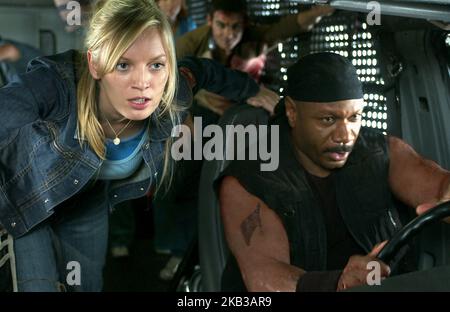 MORGENDÄMMERUNG DER TOTEN, SARAH POLLEY, VING RHAMES, 2004 Stockfoto