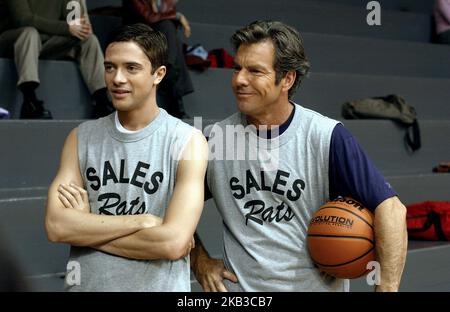 IN GUTER GESELLSCHAFT, TOPHER GRACE, DENNIS QUAID, 2004 Stockfoto