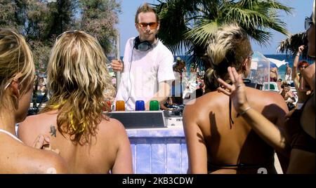 Es ist alles weg Pete Tong, Paul Kaye, 2004 Stockfoto