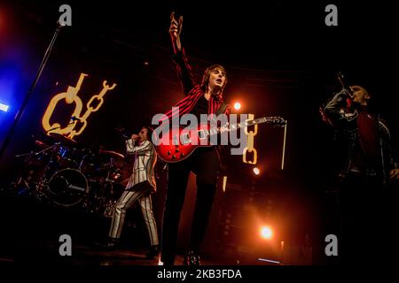 Thomas Raggi von Maneskin spielt am 23. November 2018 live bei Fabrique in Mailand, Italien. (Foto von Mairo Cinquetti/NurPhoto) Stockfoto