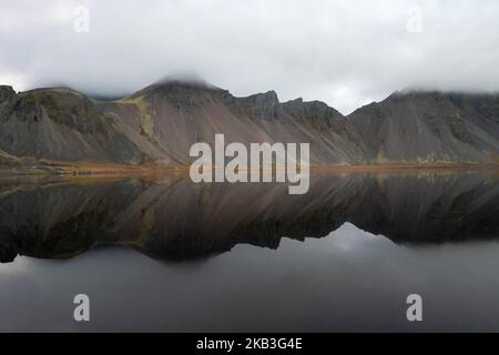 Vestrahorn, Island Stockfoto