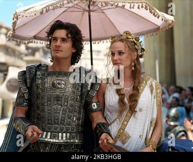 TROY, ORLANDO BLOOM, DIANE KRUGER, 2004 Stockfoto