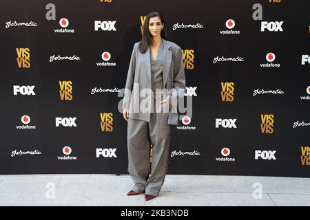 Alba Flores nimmt am 29. November 2018 an der Fotozelle „Vis A Vis“ im Santo Mauro Hotel in Madrid, Spanien, Teil. (Foto von Oscar Gonzalez/NurPhoto) Stockfoto