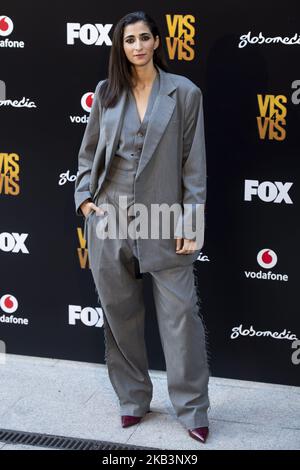 Die Schauspielerin Alba Flores nimmt an der Präsentation der Saison 4 der Serie Vis a Vis am 29. November 2018 in Madrid, Spanien, Teil. (Foto von BorjaB.Hojas/COOLMedia/NurPhoto) Stockfoto